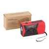 Portable Solar Hand-Crank Radio with Flashlight & Reading Light