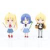 Adorable Pvc Anime Desk Figures Set 11cm Six-piece Car Decor Anime Surroundings