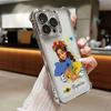 Ukraine Flag Girly Art Sunflower Phone Case for iPhone 11 13 15 16 17 Pro Max 14 Plus 17Air 16E 13 Pro 12 Mini 17Pro Clear Cover
