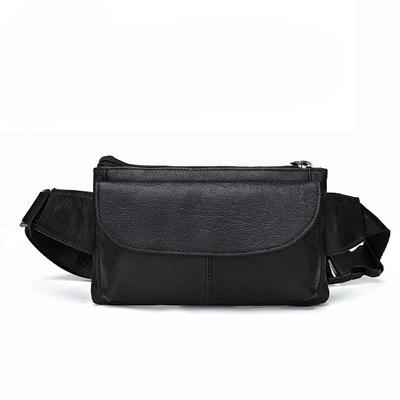 Men's Chest Bag Business Commuting Single-shoulder Bag Simple and Casual Multi-functional Crossbody Bag