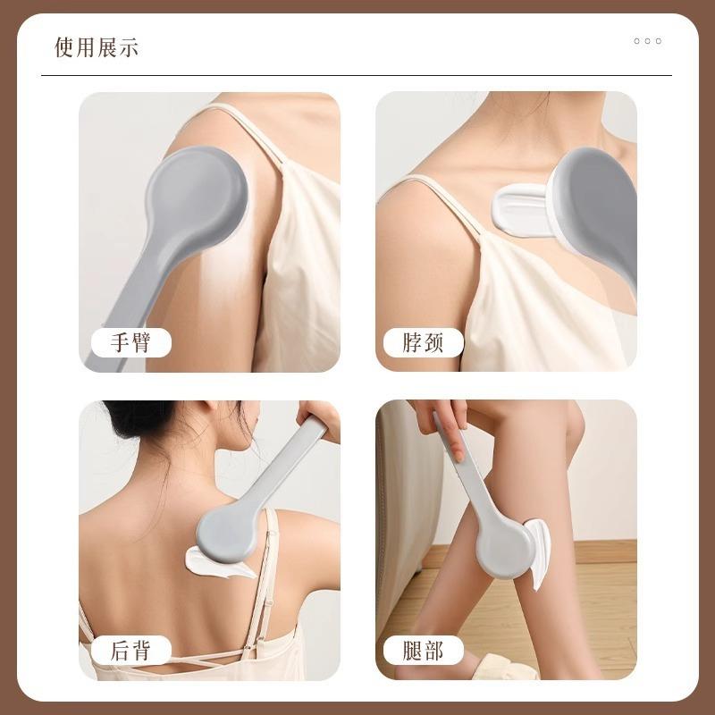 1Pc Back Application, Back Body Lotion, Oiling Tool, Long Handle, Back Brush, Medication Assistance