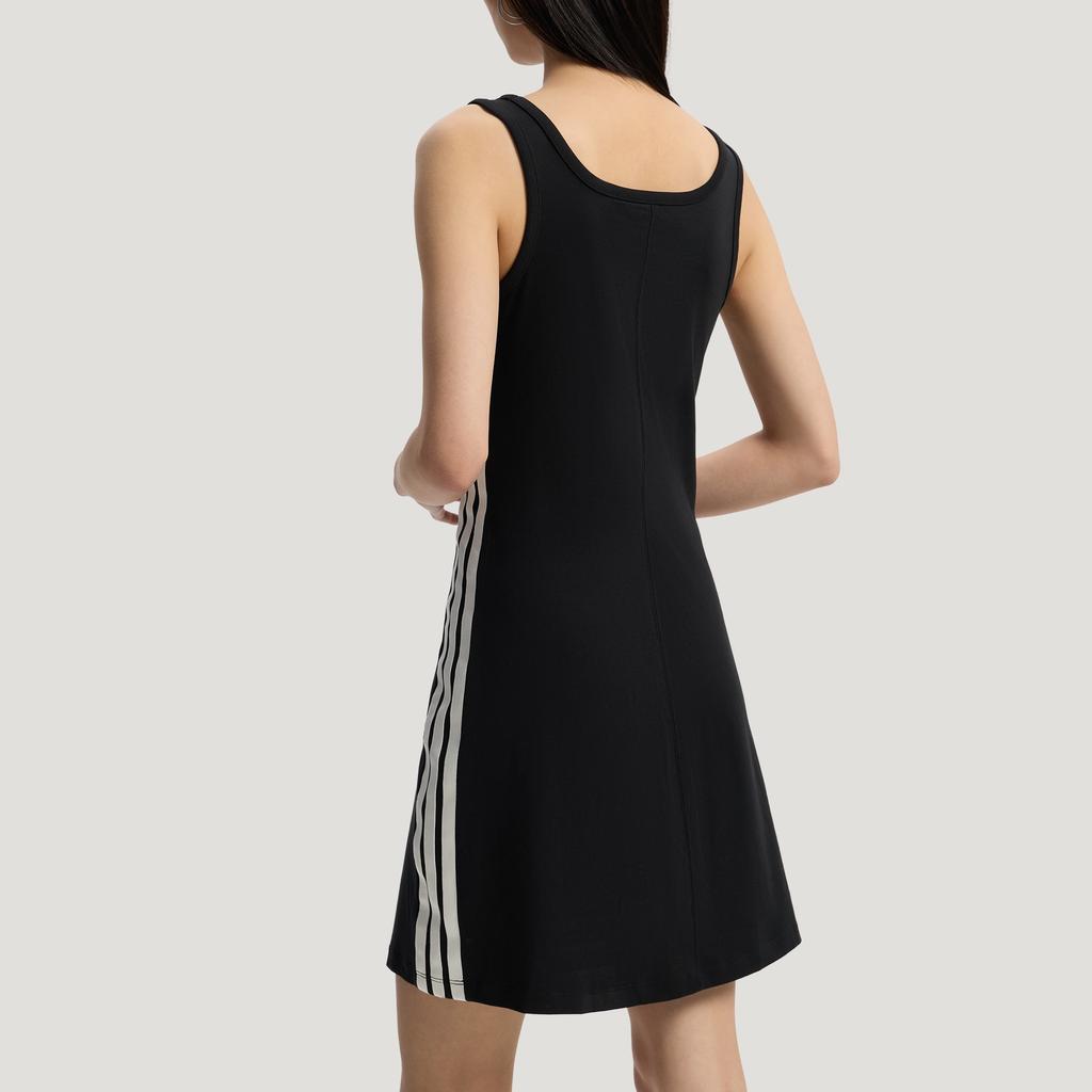 adidas Slip Dresses Women's Black Square Collar Moderate Short KS5344