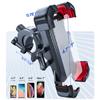 Bike Phone Holder 360 Degree Rotating Mobile Phone Stand Shockproof Phone Bracket Cycling Phone Stand for 4.7-7 Inch Smart Phone