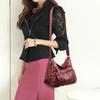 Fashion Soft Leather Crossbody Bags for Women 2026 Casual Female Multi Pocket Messenger Bags Retro Handbags Ladies Shoulder Bags