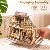 DIY Miniature House Kit Wooden Sweet Shop Dollhouse 3D Puzzle Assembled Building Model Doll Houses Craft Gifts for Adult Kids