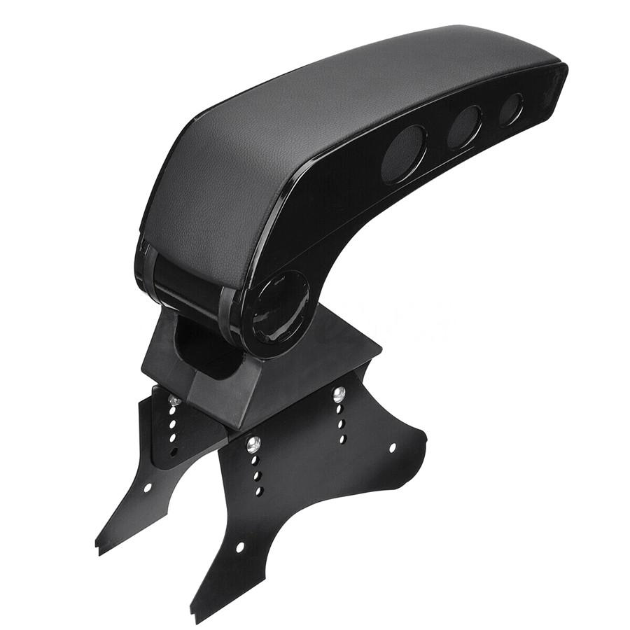 Universal Car Van Truck Adjustable Central Console Armrest Storage Box Arm Rest