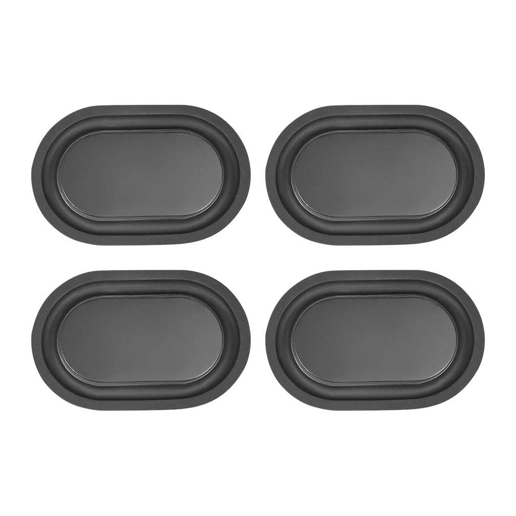 Uxcell Speaker Passive Radiator Diaphragm for Subwoofers, 87x60mm, Pack of 4