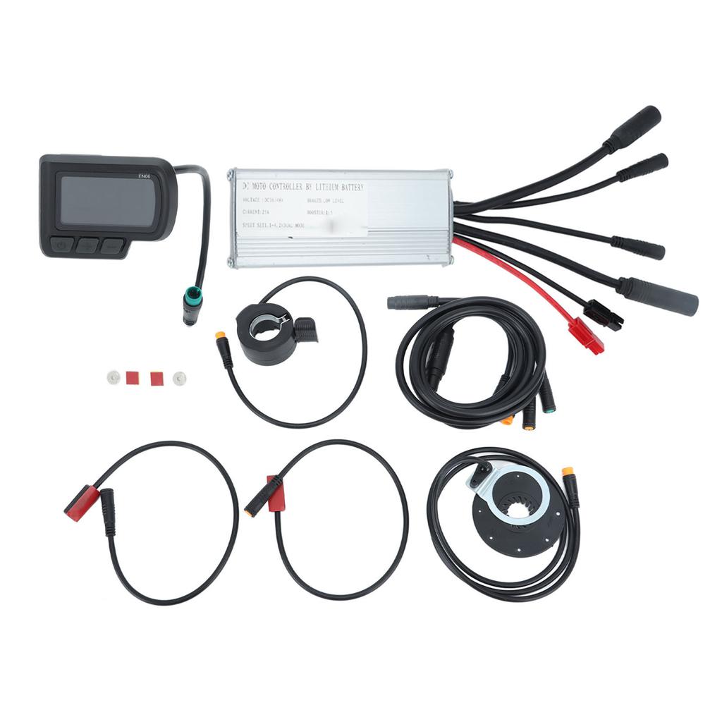 25A 750W Electric Bike Controller Kit Motor Controller with Waterproof EN06 Display Panel for Modification