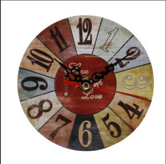 European Creative Wall Clock for Living Room Decor