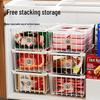 Carbon Steel Freezer Refrigerator Storage Organizer