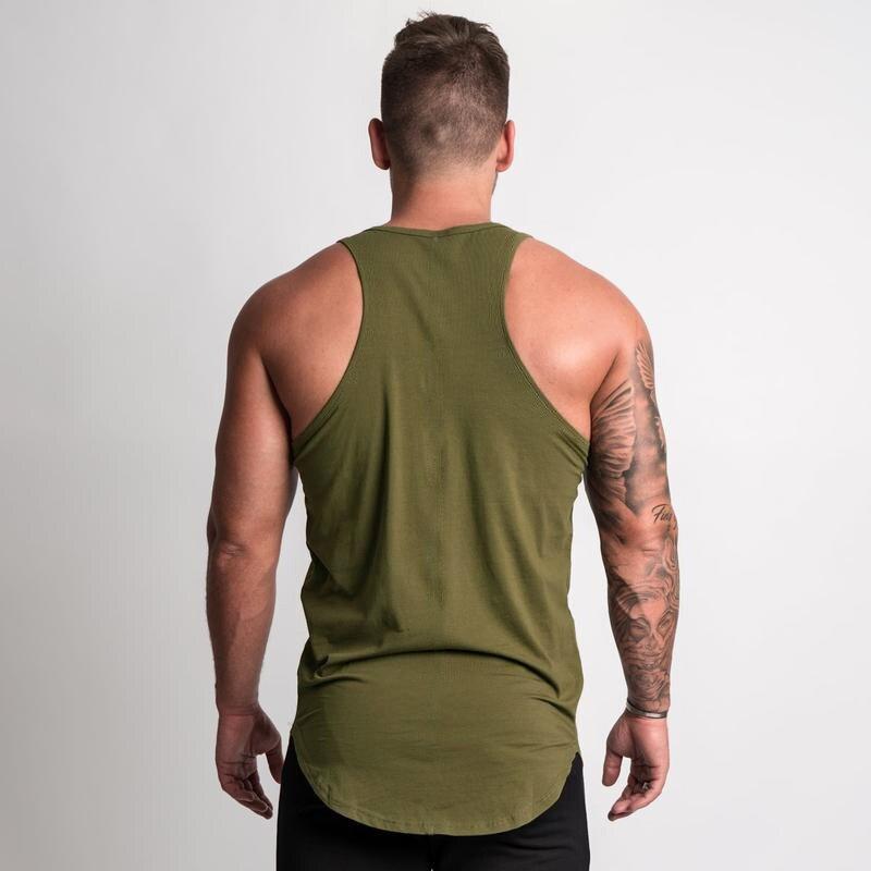 Muscleguys Herren Fitnesskleidung Sommer Workout Atmungsaktives Ärmelloses Shirt Herren Tank Top Bodybuilder Sport