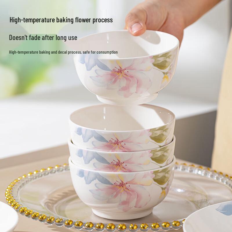 Floral Ceramic Dinnerware Set