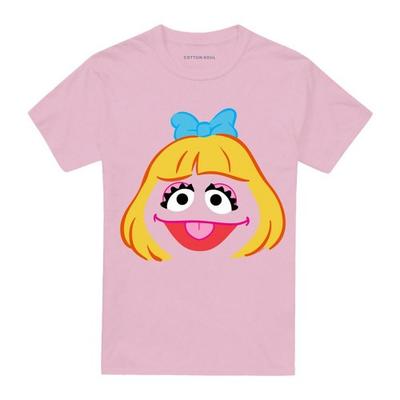 Sesame Street Unisex Erwachsenen Prairie Dawn Gesicht T-Shirt