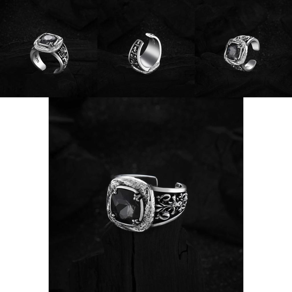 Elegant Vintage Inspired Copper Ring Featuring Sparkling Ice Sugar Zirconia