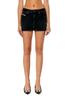 Denim Skirt A0493509I35 27inch Black 02 [Diesel] Women's