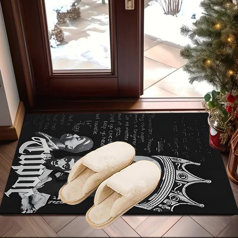 Rap Legend In Blue Carpet, Chair Rug,Rug for Office Bedroom living rooms, Doormat decor Fan Gift Christmas Gift
