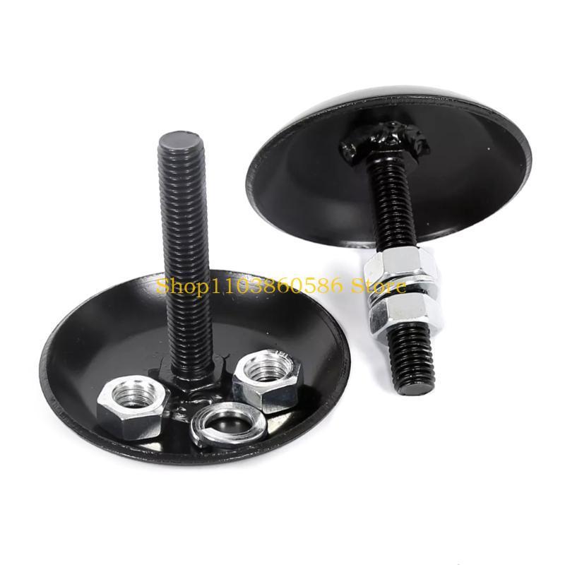 242A Pair Of 1 Heavy Duty Snow Plow Blade Skid Shoes with Gloss Black Coating For Snow Plow 2873423 Long Lasting Use