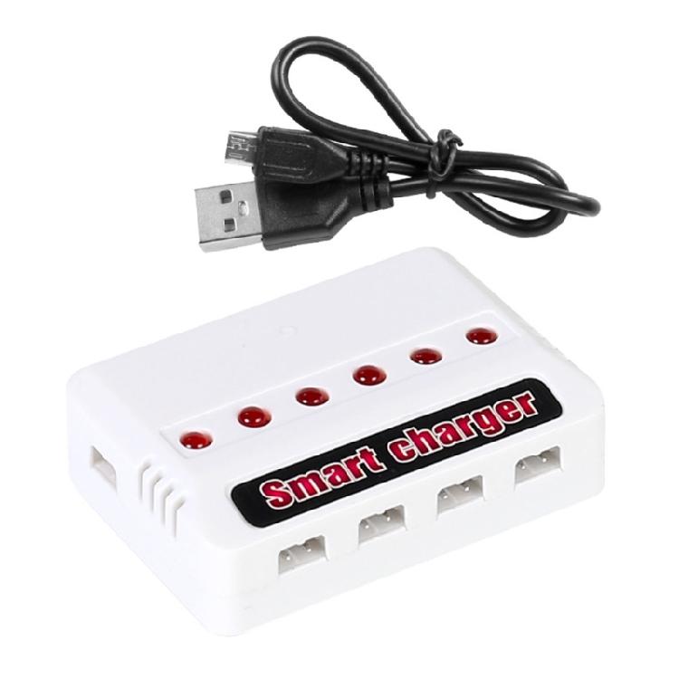 6 in 1 Charging Adapter For Remote Controls Drones Part 3.7v Battery XH2.54/XH4.0 Plugs
