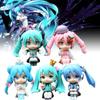 5pcs Miku Hatsune Q Version Model Toy Cartoon Children Cake Decoration Baking