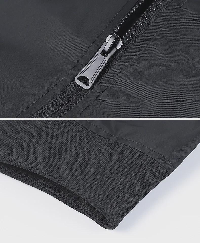 Chaqueta de vuelo MA1 de béisbol para hombre Primavera 2022 con logo estampado