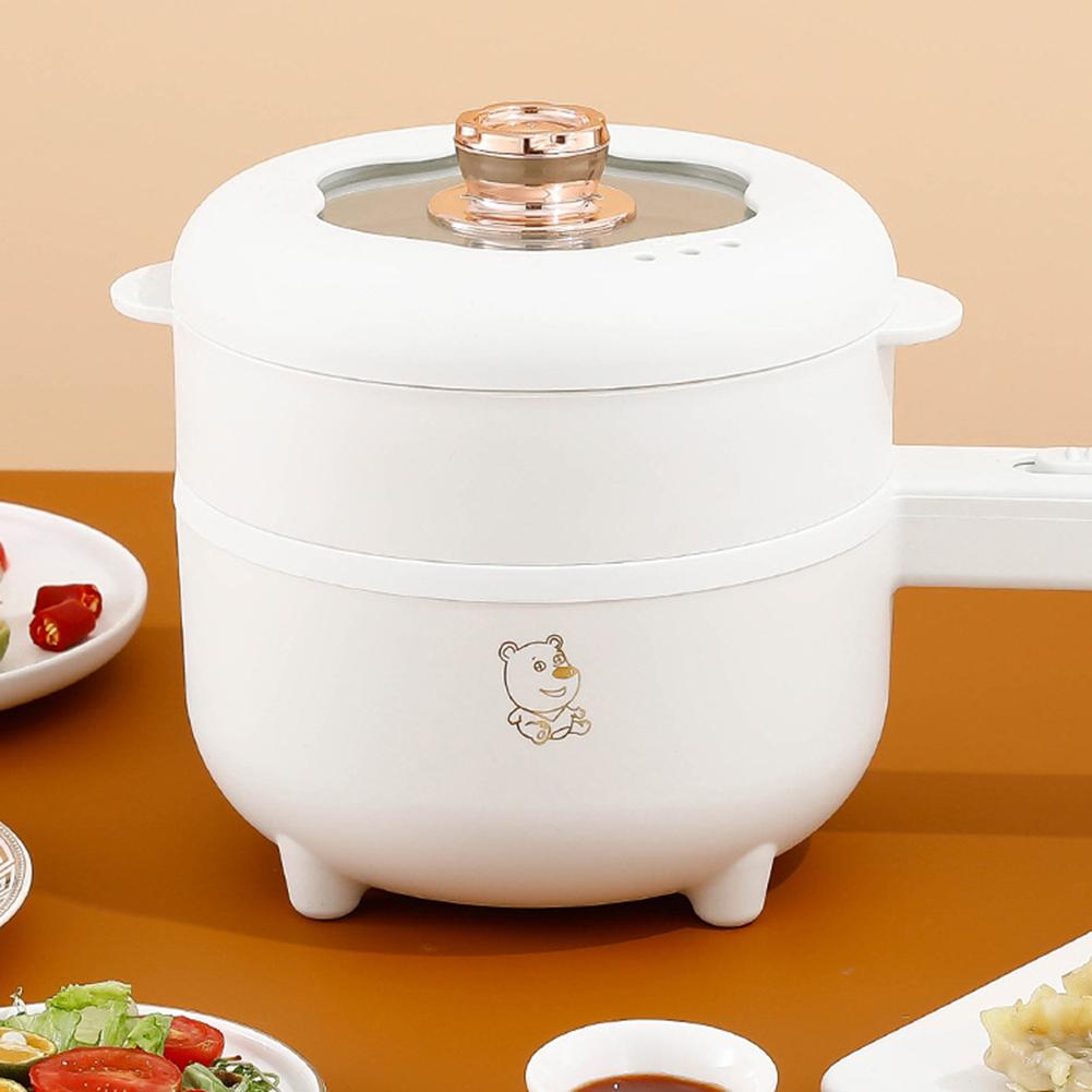 Cheap Double Layer 1.8L 701W 220V Electric Skillet Rice Cooker Pot with