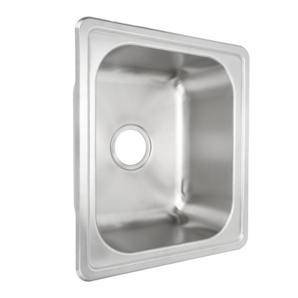 Bar Sink Brushed Process Rustproof Stainless Steel Sink for Bathroom Kitchen Bathroom RV Yacht 480x4