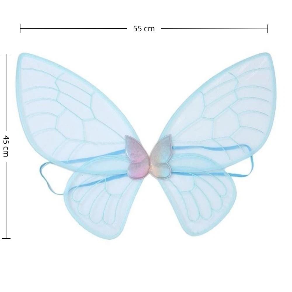 Colorful Angel Fairy Butterfly Wings Back Decorations Decorative Wings  Princess Cosplay Costume