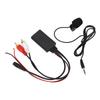 Bluetooth AUX Module 2 RCA Cable Adapter with Hands‑Free Microphone for for Alpine for Pioneer