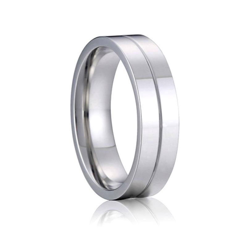 Couple Wedding Rings For Men Lover's Alliance Male Female Ringe Anniversary Stainless Steel Jewelry Ring Woman Gold Color
