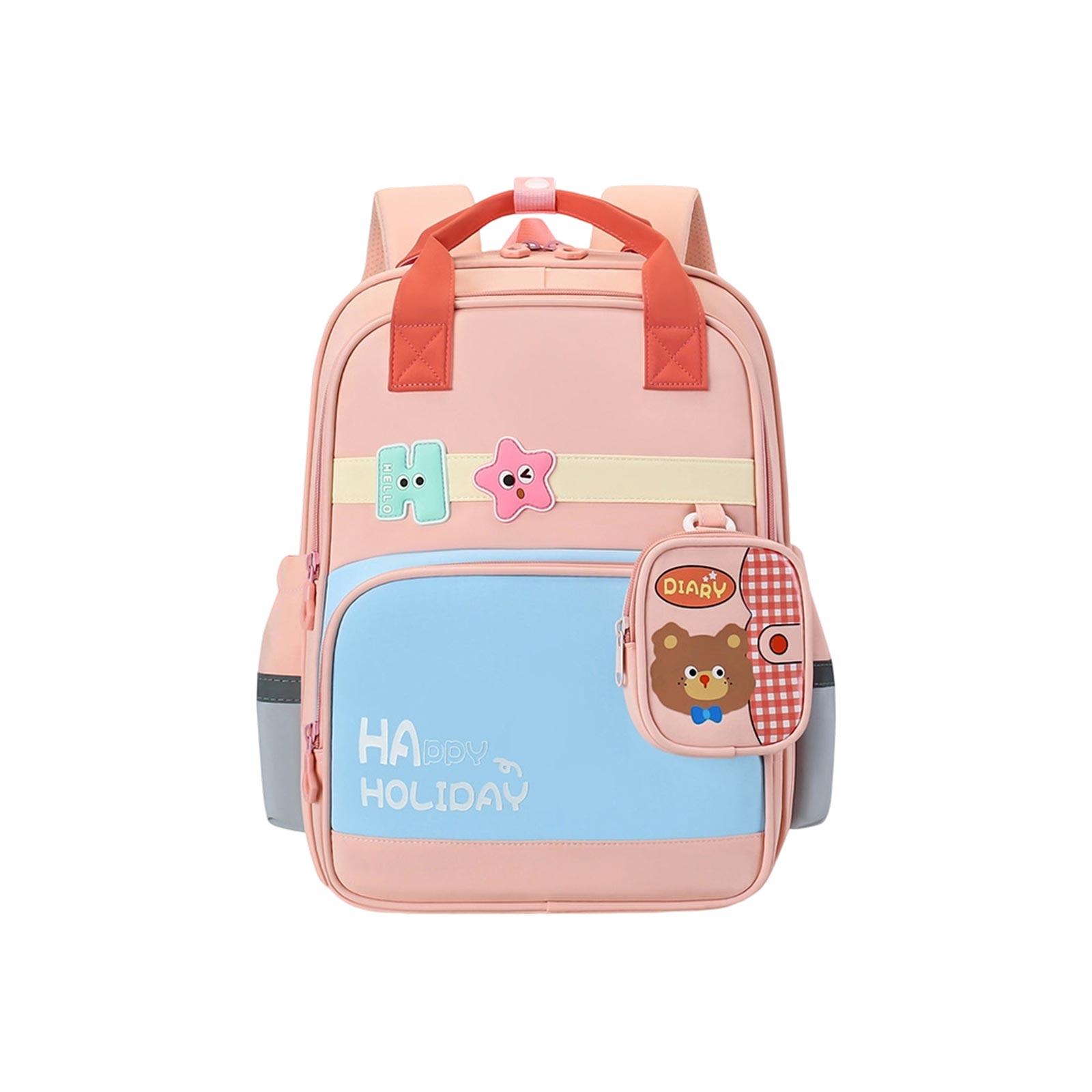 

Children s Small Space Backpack For 4-6 Years Old Kindergarten Kids, Preschool Boy And Girl s Double Shoulder Bag To Reduce Burden One Size розовый