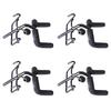 HAMILO Guitar Hanger, Guitar Hook, Guitar Holder, Musical Instrument Accessories, Guitar Storage, Set of 4