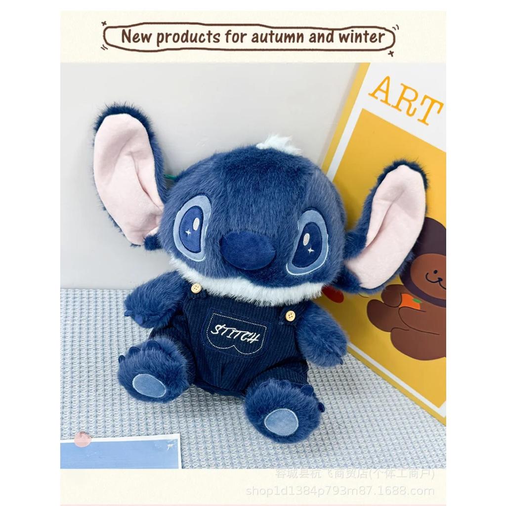Kawaii Stitch Bag Plush Backpack Bagpack Double Shoulder Crossbody Bag Storage Pouch Plushie Anime Toy Gift for Girls