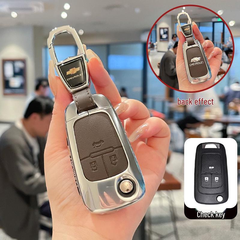 Compatible Key Cover for 20 Chevrolet Models: Cruze, Cavalier, Trax, Sail, and Mai
