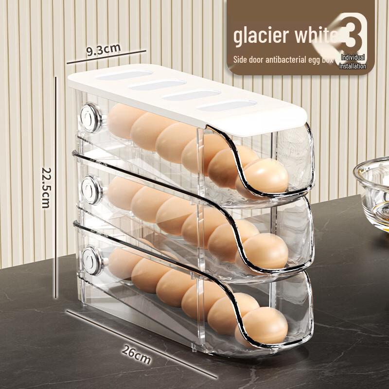 Ruhan Automatic Rolling Egg Dispenser Rack