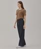 RYUL+WAI Wide Straight High-Waisted Denim Pants Deep Indigo