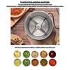 220V Electric Coffee Flavor Grinder Chamber Heavy Type Motor Plastic Rustless Steel Design Overheat Protection