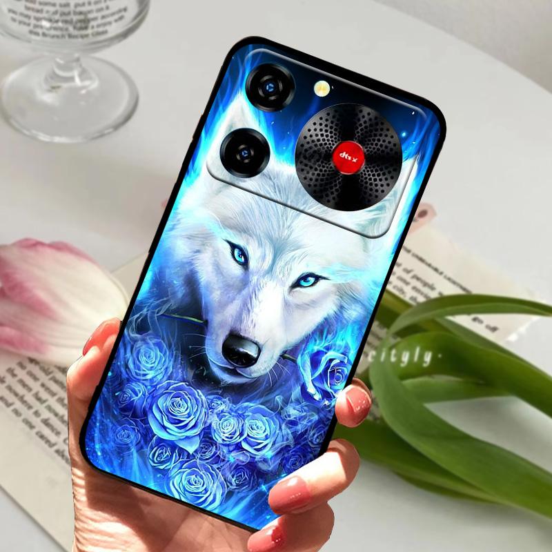 Per custodia telefono ZTE nubia Music 2 4G Music2 Cover Posteriore in Morbido Silicone Per Nubia Music Lusso Moda Protettiva Coque Fundas