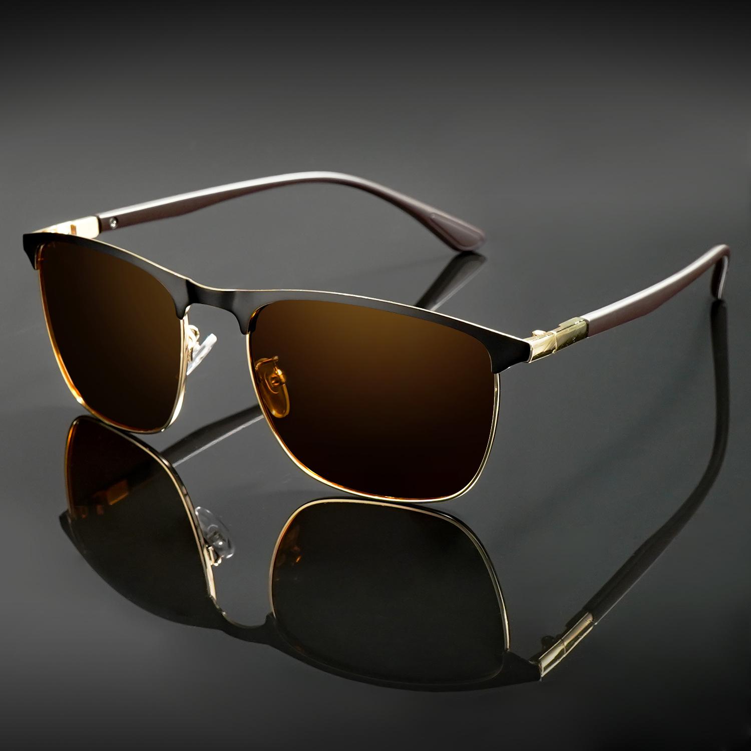 

Metal Frame Sunglasses For Women Men - Colorful Lens Stylish Design Perfect For Daily Wear Of Sunglasses And Activities