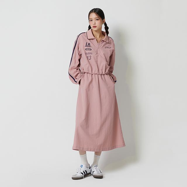 Rap Lettering Nylon Dress Aq3Wo860