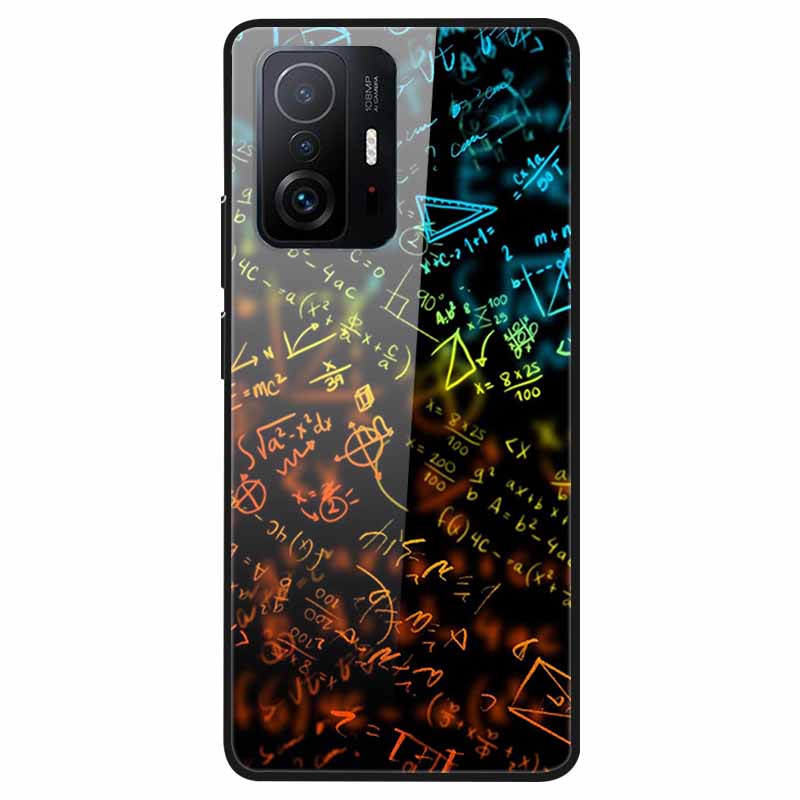 Tempered Glass Case For Xiaomi 11T Cover 6.67 Cool Bumper Hard glass Case For Xiaomi 11T Pro Case Mi 11T Pro Mi11T Capa Shells