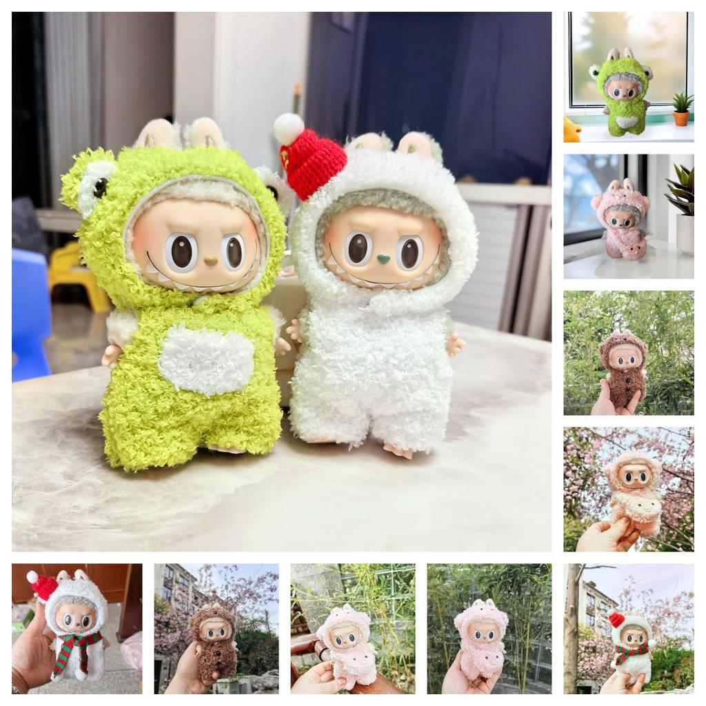{Baby Clothes Only} 17cm Pendant Clothes Pink Pig Frog Set Little Snowman Set Christmas