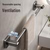 Guraide Punch-Free Stainless Steel Bathroom Towel Rack