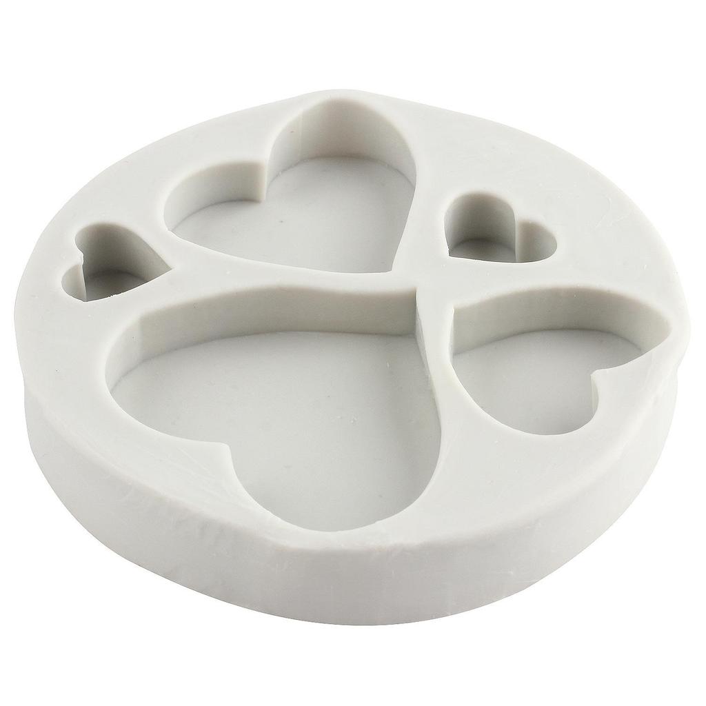 Heart Silicone Mold Love Heart Star Moon Fondant Molds Cake Decorating Tools Theme Cake Dessert Decorated Chocolate Candy Mold