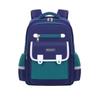 Lightweight Oxford School Backpack for Children Unisex Breathable Dirt Resistant Bookbag with Curved Straps Modern Design