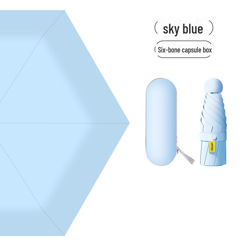 Compact Dual-Use UV Protection Sunshade Umbrella