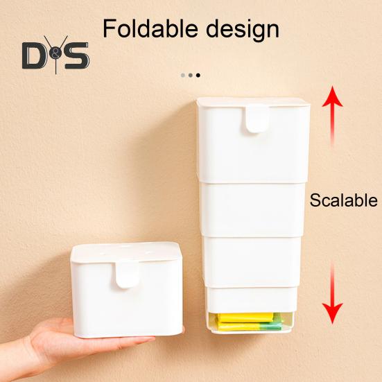 

Креативный легкий кухонный мешок для мусора большой емкости, подвесной домашний мешок для хранения мусора для кухни