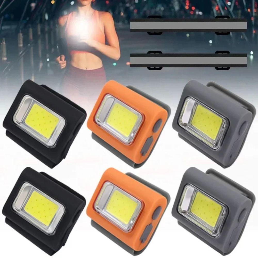 

COB Hat Clip Lamp Strong Light Running Head Light Portable Headlamp Hiking