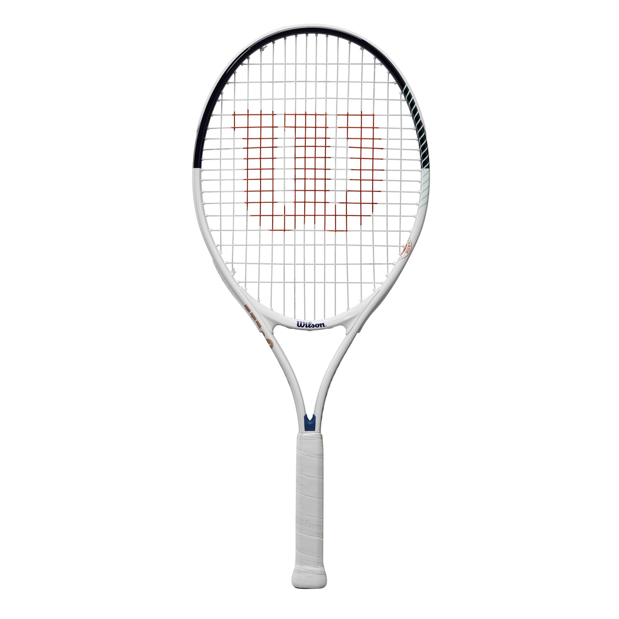 

Теннисная ракетка Wilson Hard [Предварительно натянутая] Roland Garros Elite Junior 25 дюймов Размер ручки 2 Белый x Синий WR148810H