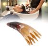 Buffalo Horn Horn Shape Hair Comb Ergonomic Handle Hair Scalp Massager  Home Use