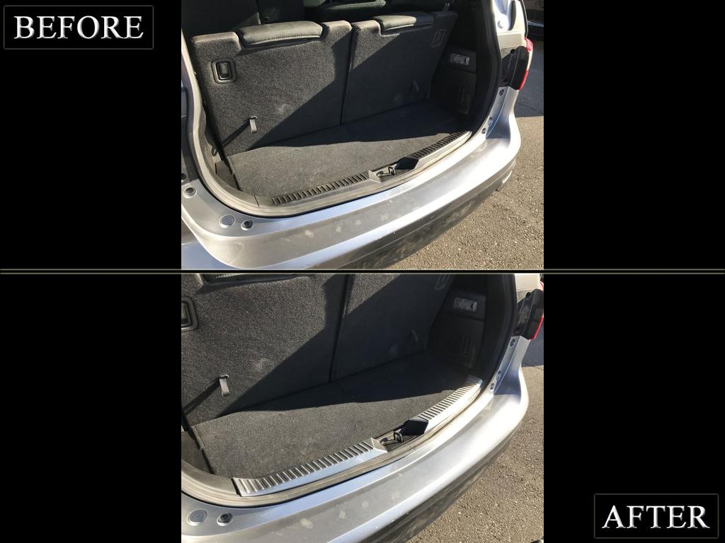 BRIGHTZ Stainless Steel Inner Rear Bumper Foot Plate for Toyota Lafesta Highway Star CW Lafesta Highway Highway [INS-FOOT-042] (CWEAWN, CWEFWN,